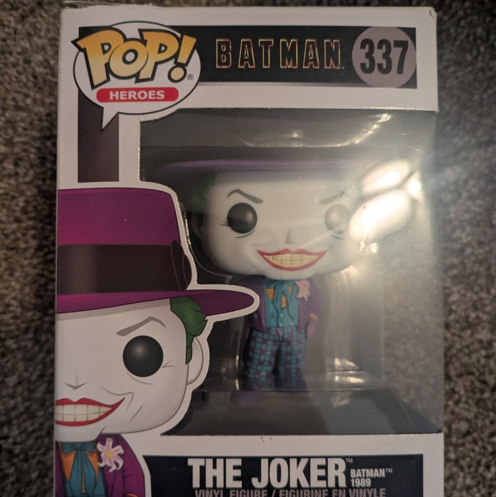 Funko Pop! Heroes Joker in Purple and Green